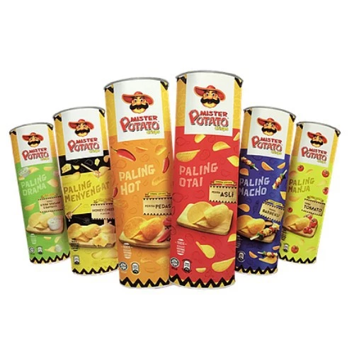 Mister Potato Assorted Flavour Crisps 125g