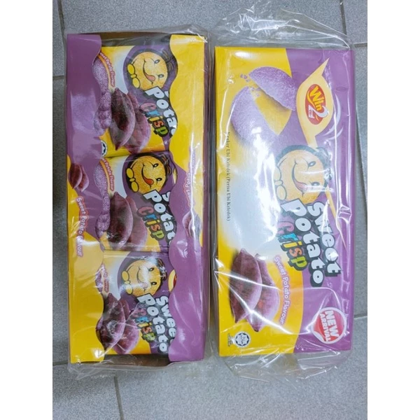 Win2 Baked Sweet Potato Crisps 20g x 30pcs