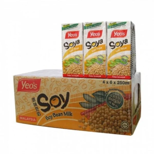 Yeo's Soybean Drink 250ml x 24