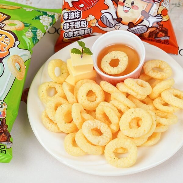 JIUR Milk Flavour Crispy Corn Rings