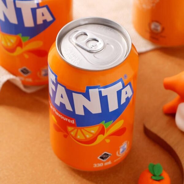 AFanta Orange Carbonated Drink 330ml x 24 Cans