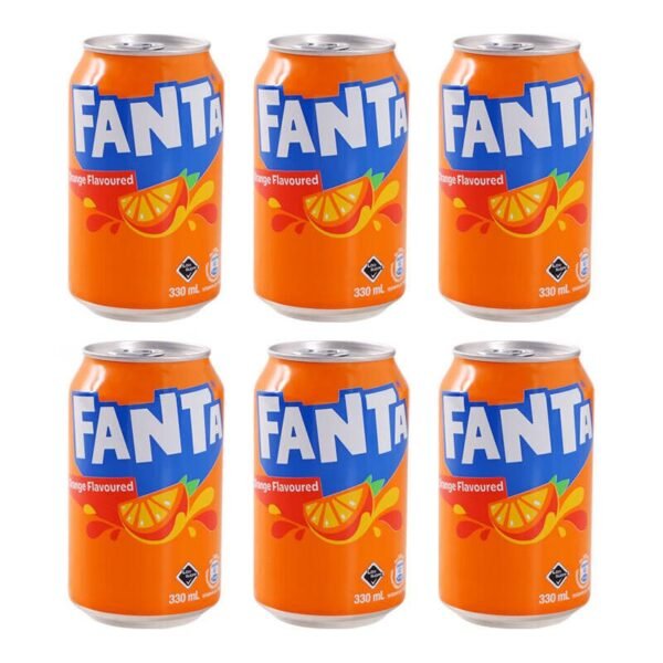 AFanta Orange Carbonated Drink 330ml x 24 Cans