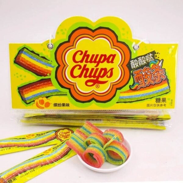 Chupa Chups Fruity Low-Sugar Pearl-Shaped Juice Gummies 10.5g