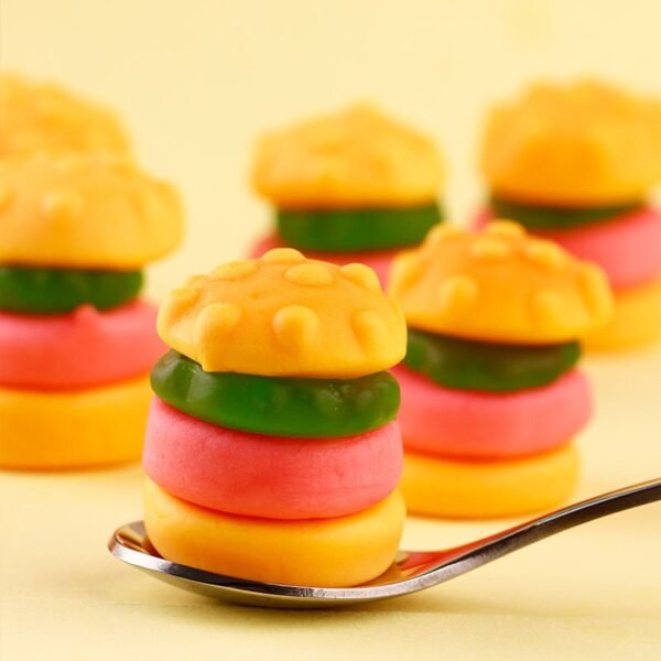 Drumstick & Hamburger Shaped Gummy Candy