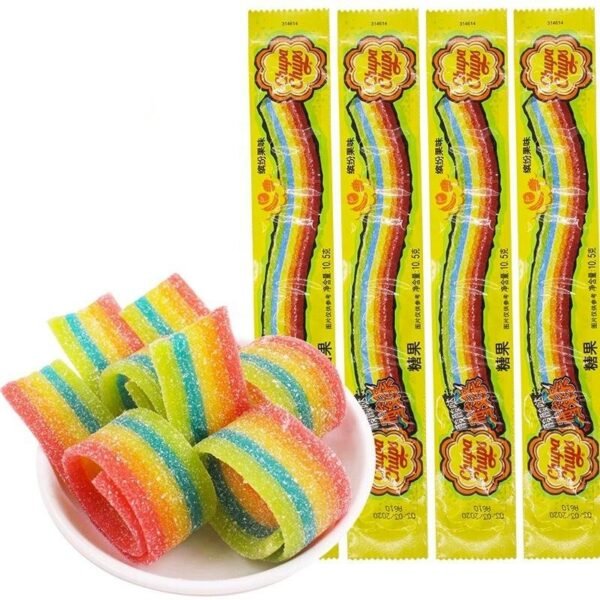 Chupa Chups Fruity Low-Sugar Pearl-Shaped Juice Gummies 10.5g