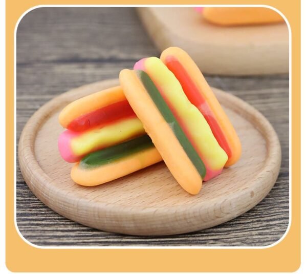 Drumstick & Hamburger Shaped Gummy Candy