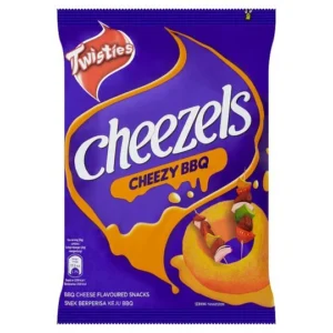 Twisties Cheezels Cheesy BBQ Rings 60g