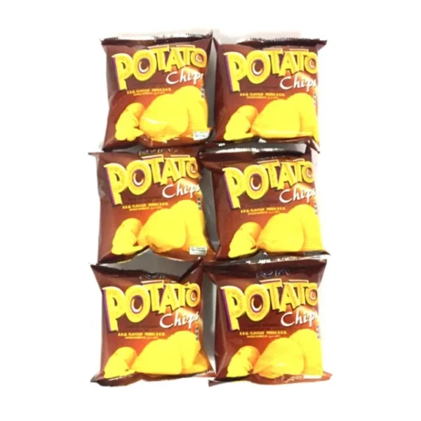 Oriental Rota Potato Chips BBQ Flavour 16g x 6 Packs