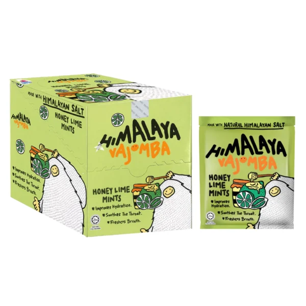 Himalaya Salt Sports Candy Vajomba Honey Lime 15g x 12