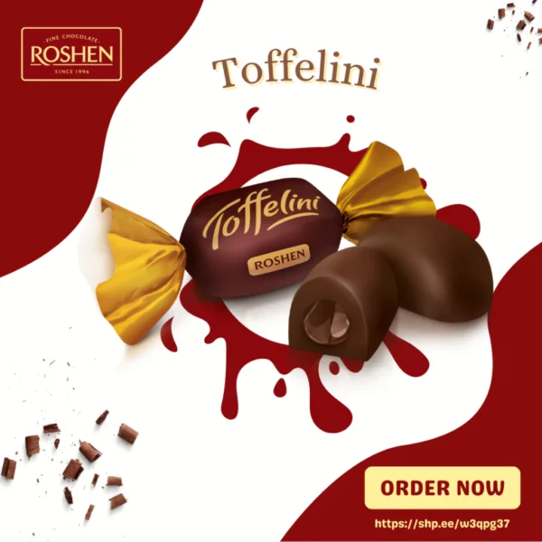 Roshen Toffelini Chocolate-Filled Sweets 1kg