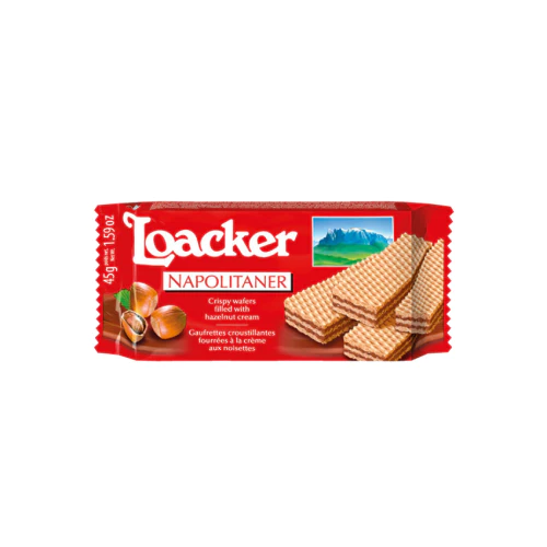 Loacker Assorted Flavour Wafer 45g