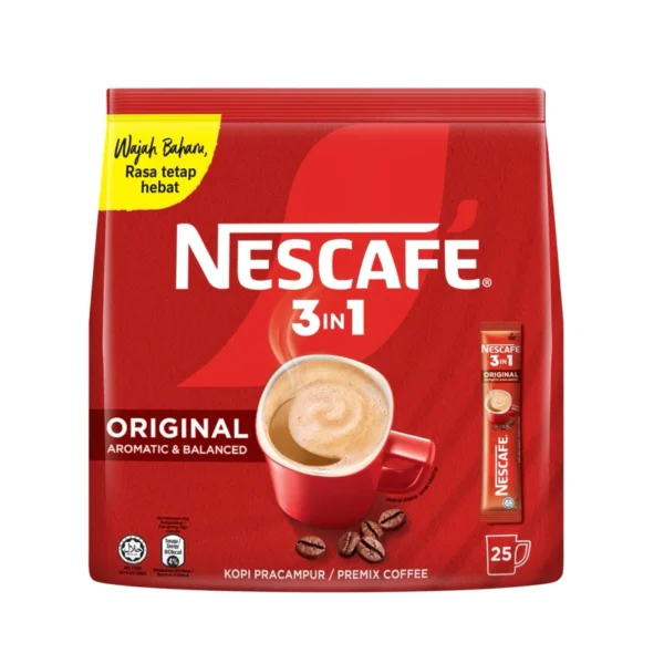 NESCAFÉ Original 3-in-1 Instant Coffee 18g x 25