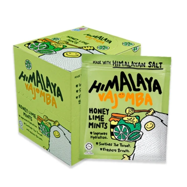 Himalaya Salt Sports Candy Vajomba Honey Lime 15g x 12