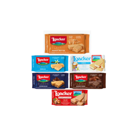 Loacker Assorted Flavour Wafer 45g
