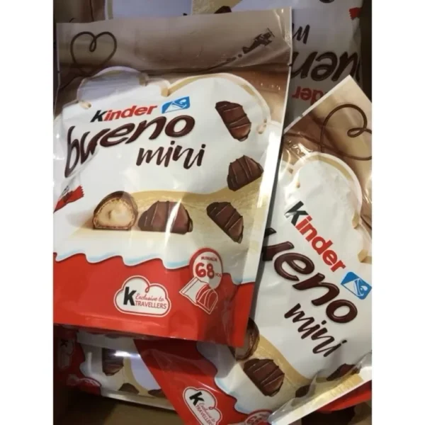 Kinder Bueno Minis Milk Chocolate with Hazelnut Filling 68pcs