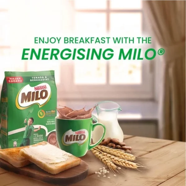 Nestlé MILO Activ-Go Chocolate Malt Beverage 1.8kg